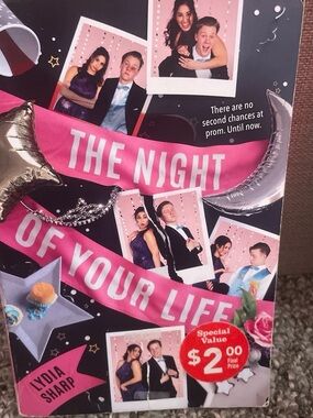 The Night of Your Life by - Pink Cover Coffee Table Book